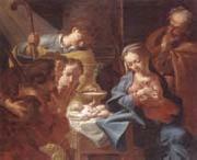 unknow artist The adoration of the shepherds France oil painting artist